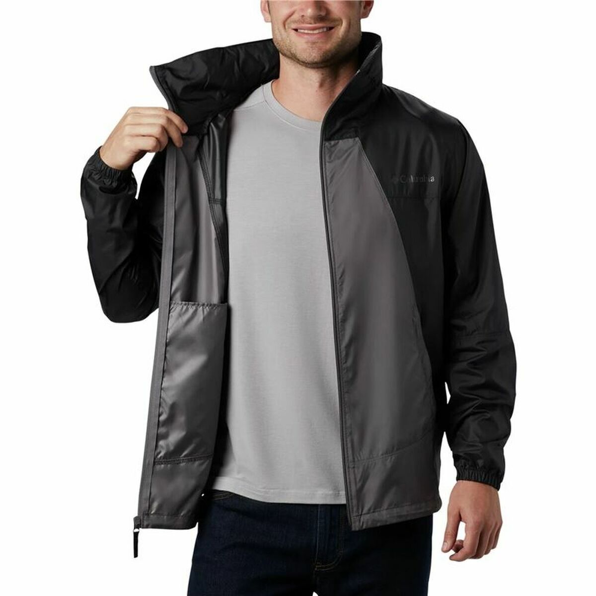 Windcheater Jacket Columbia Point Park Black