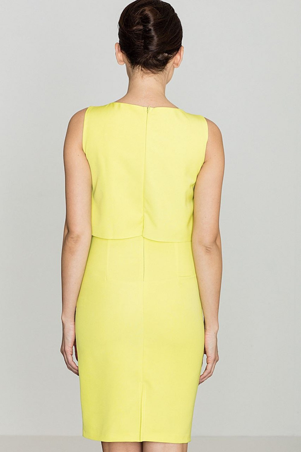 yellow - Cocktail dress model 114321 Lenitif