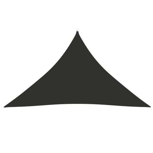 vidaXL Sunshade Sail Oxford Fabric Triangular 4x4x5.8 m Anthracite