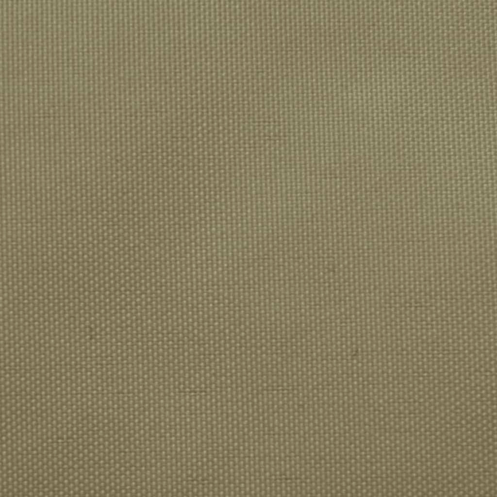 vidaXL Sunshade Sail Oxford Fabric Rectangular 3.5x5 m Beige