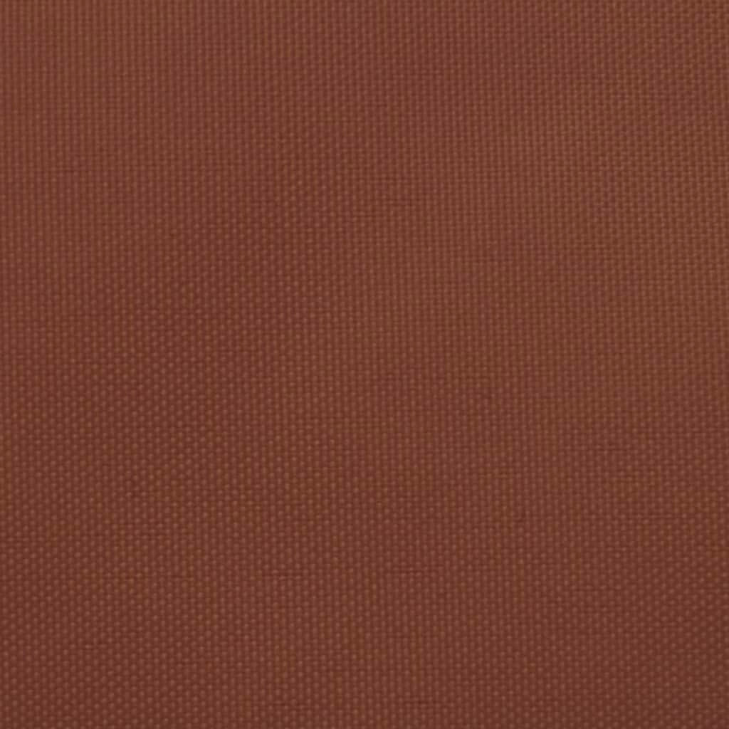 vidaXL Sunshade Sail Oxford Fabric Trapezium 3/5x4 m Terracotta