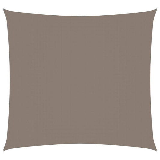 vidaXL Sunshade Sail Oxford Fabric Square 4x4 m Taupe