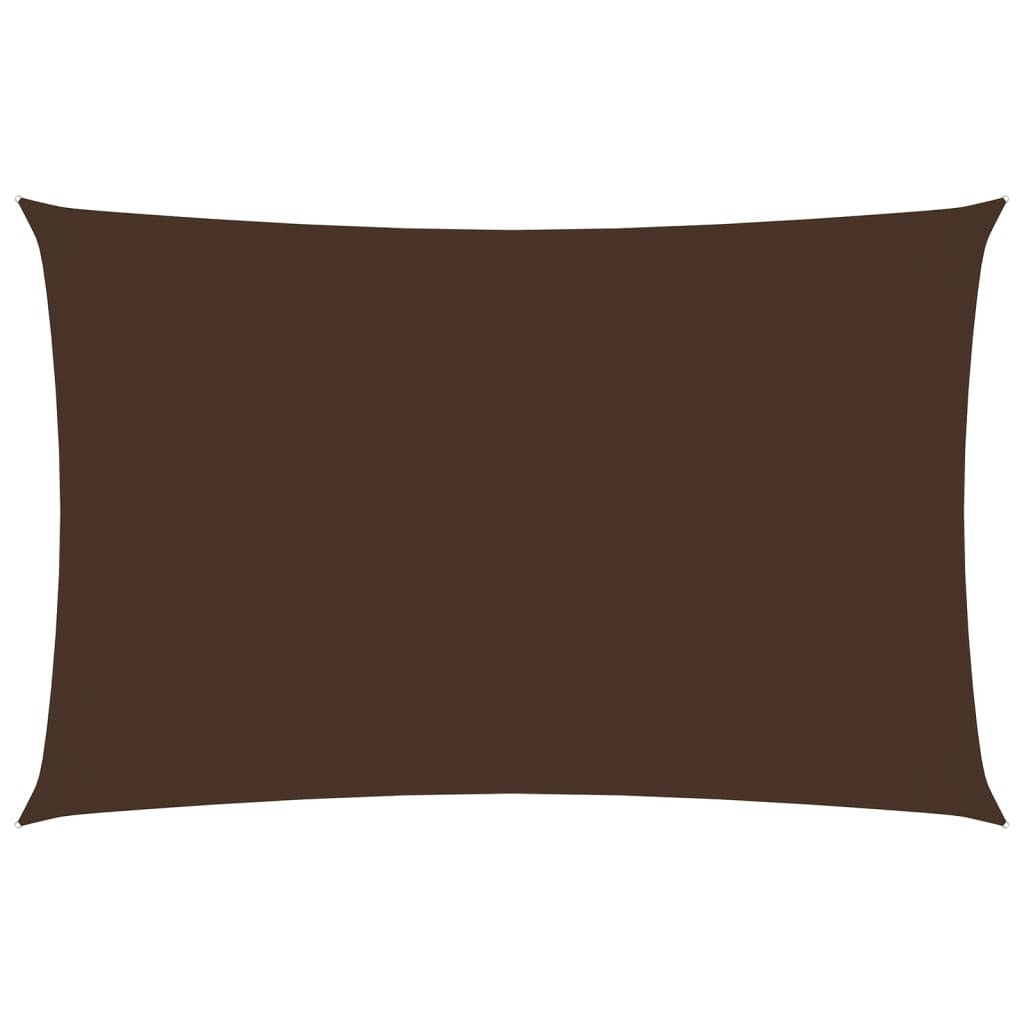 vidaXL Sunshade Sail Oxford Fabric Rectangular 2.5x5 m Brown