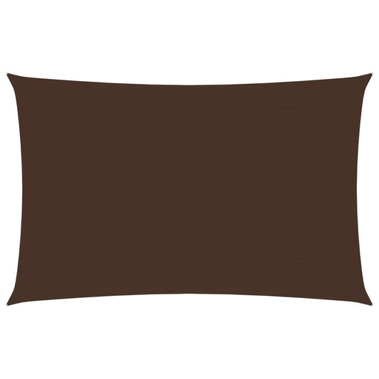 vidaXL Sunshade Sail Oxford Fabric Rectangular 2.5x5 m Brown