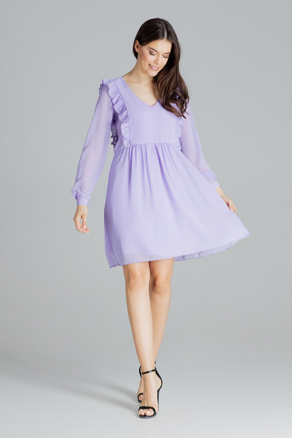 violet - Cocktail dress model 143901 Lenitif