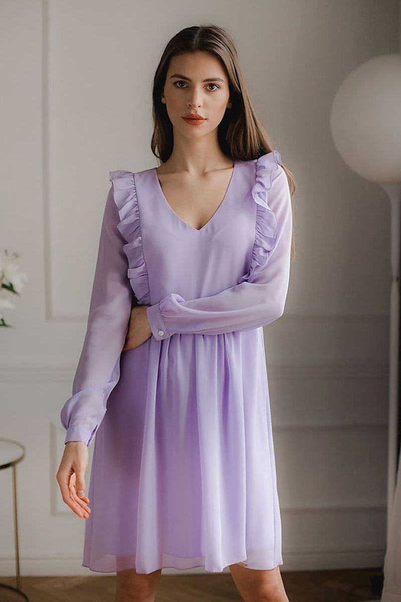 violet - Cocktail dress model 143901 Lenitif