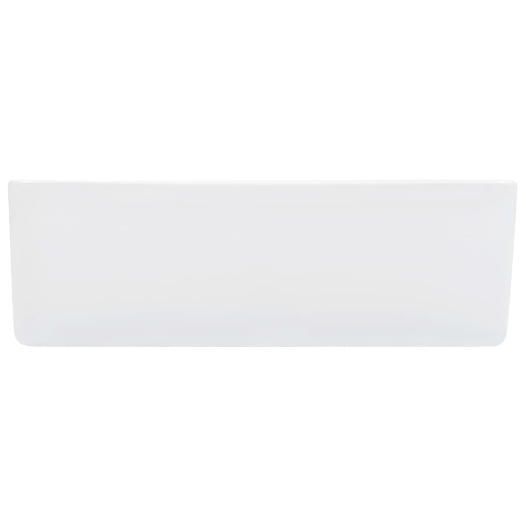 vidaXL Wash Basin 40x30x13 cm Ceramic White