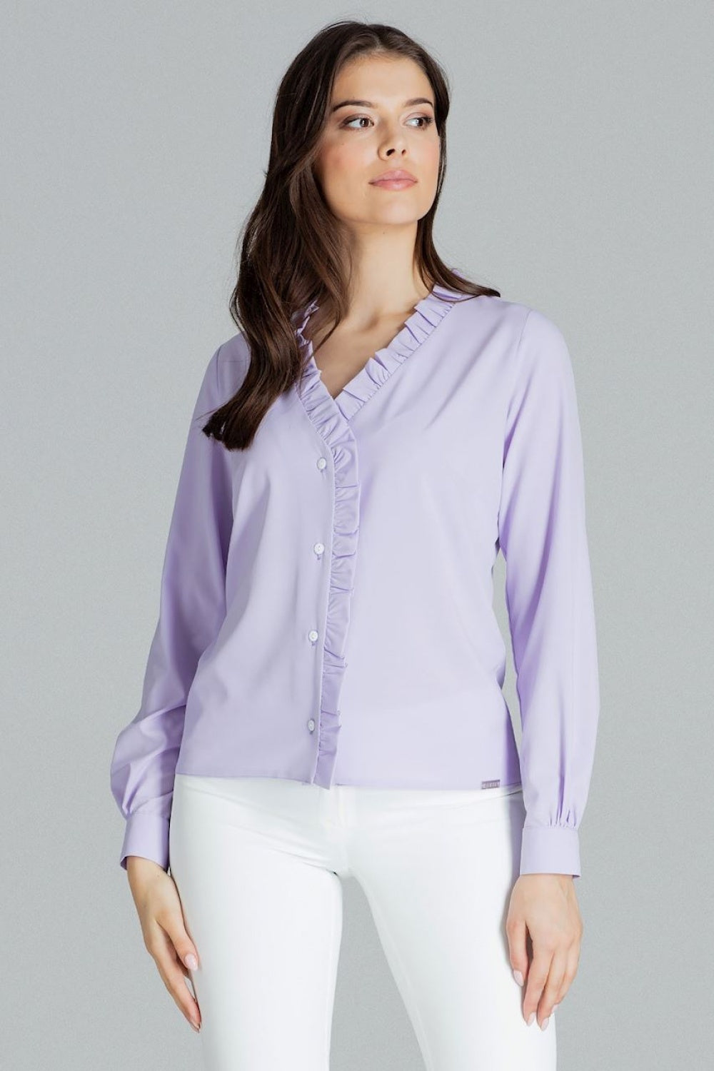 violet - Long sleeve shirt model 143923 Lenitif