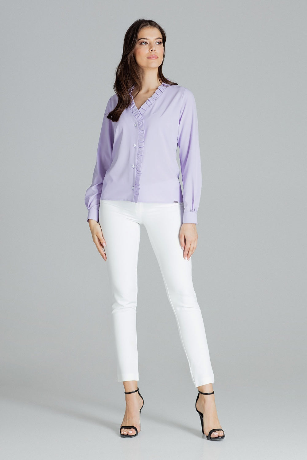 violet - Long sleeve shirt model 143923 Lenitif