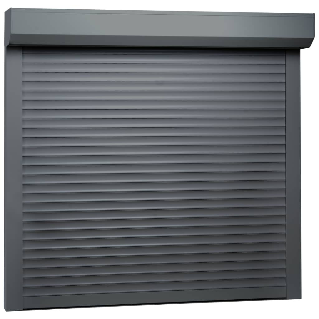 vidaXL Roller Shutter Aluminium 160x150 cm Anthracite