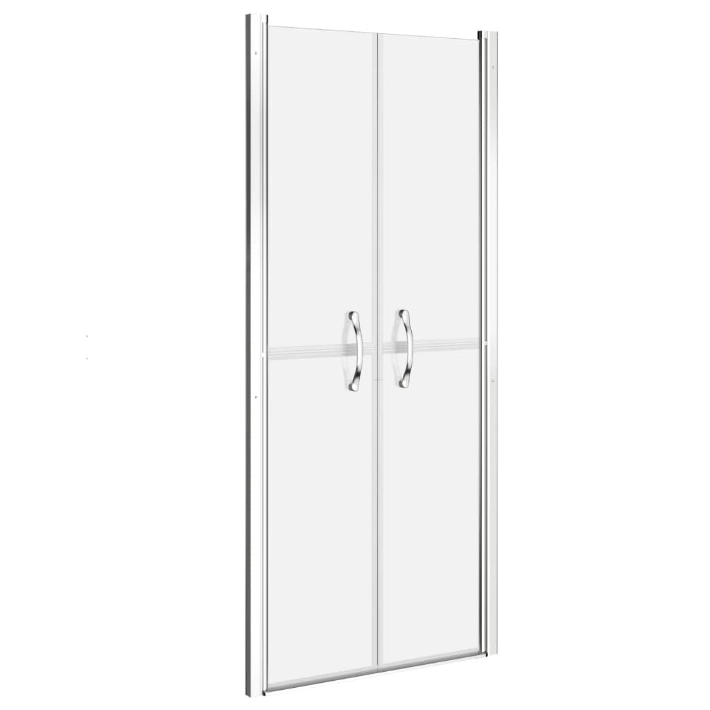 vidaXL Shower Door Frosted ESG 76x190 cm