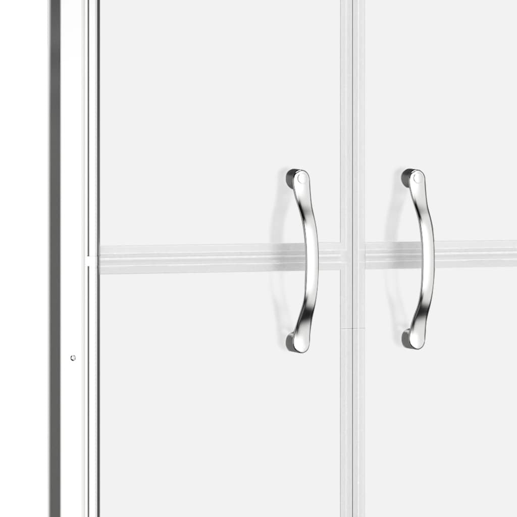 vidaXL Shower Door Frosted ESG 76x190 cm