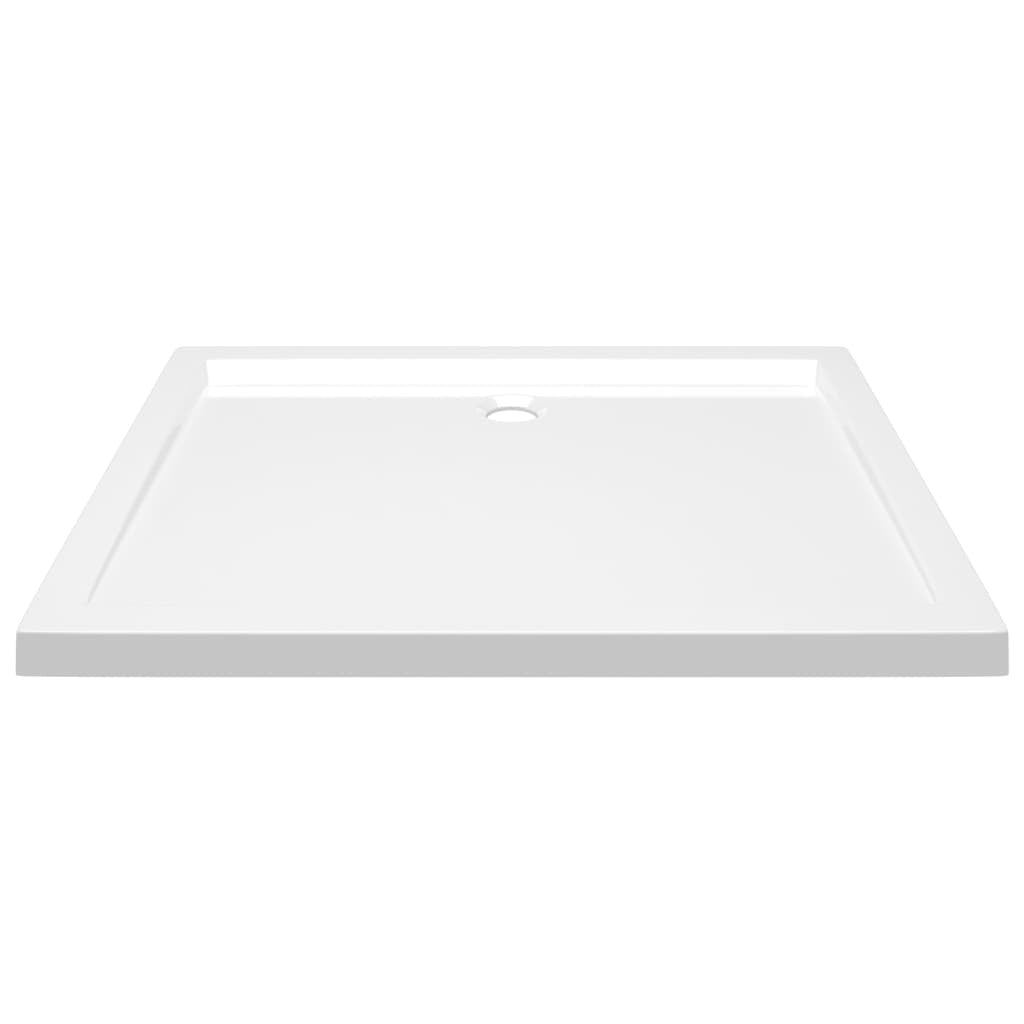 vidaXL Rectangular ABS Shower Base Tray 80x100 cm