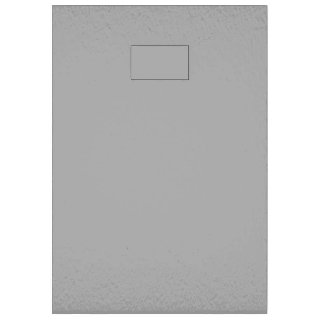 vidaXL Shower Base Tray SMC Grey 100x70 cm