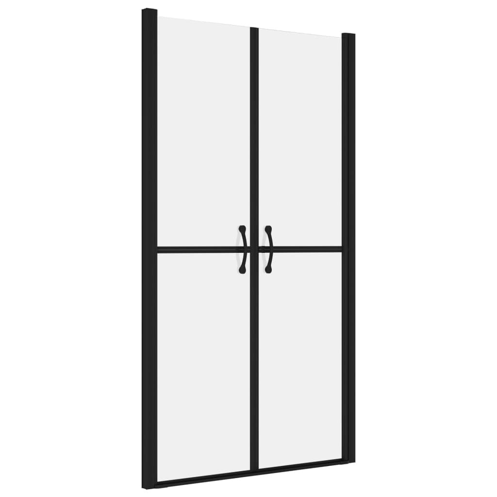 vidaXL Shower Door Frosted ESG (78-81)x190 cm