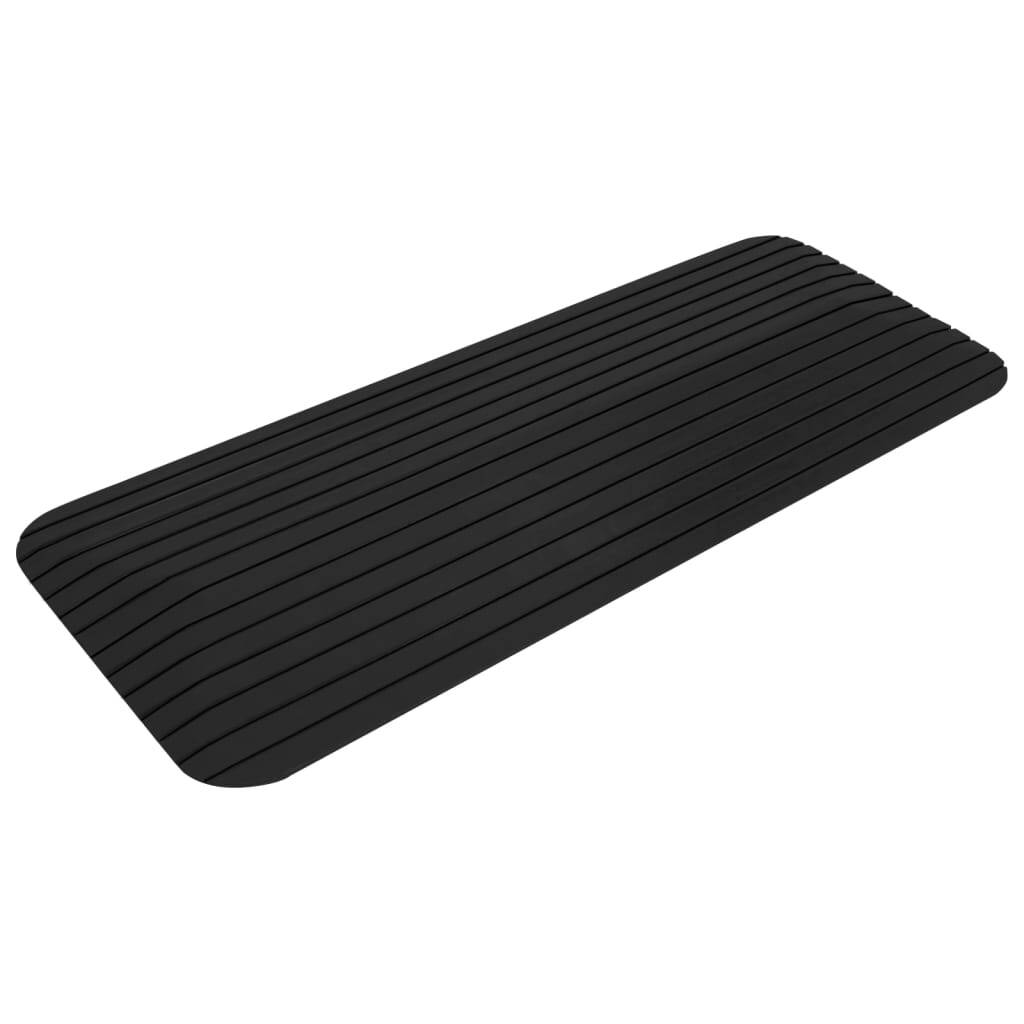 vidaXL Threshold Ramp 110x21x2.5 cm Rubber