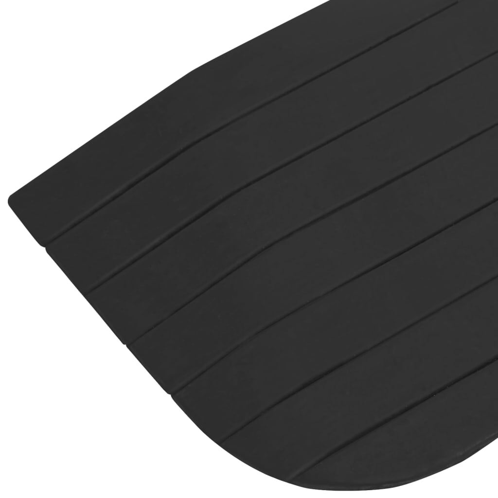 vidaXL Threshold Ramp 110x21x2.5 cm Rubber