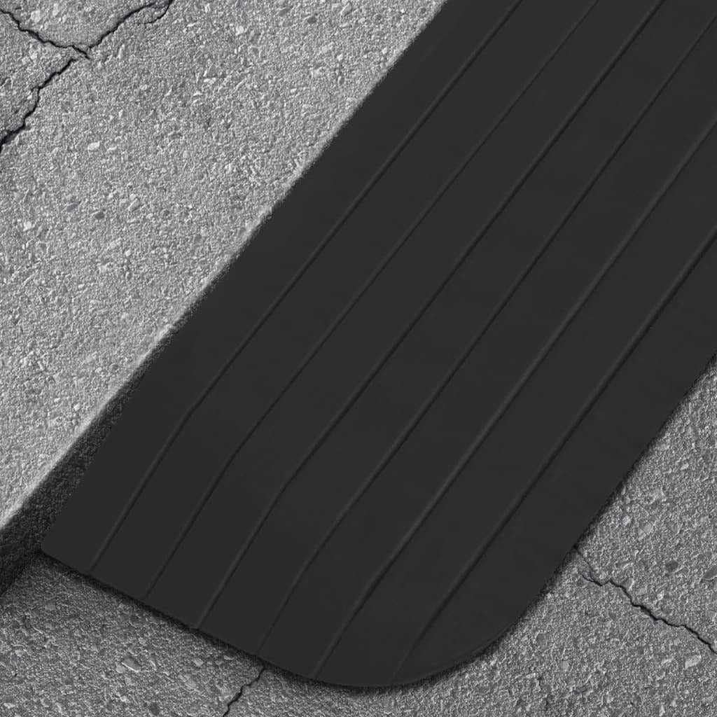 vidaXL Threshold Ramp 110x21x2.5 cm Rubber