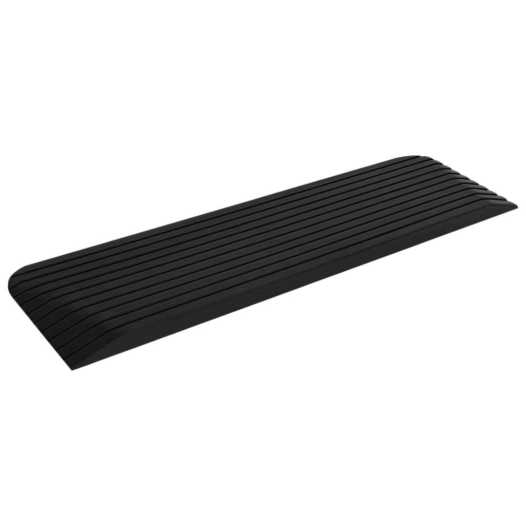 vidaXL Threshold Ramps 2 pcs 110x32x3.8 cm Rubber