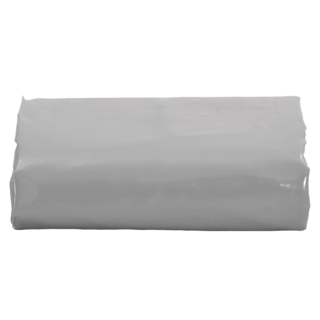 vidaXL Tarpaulin Grey 1.5x10 m 650 g/m