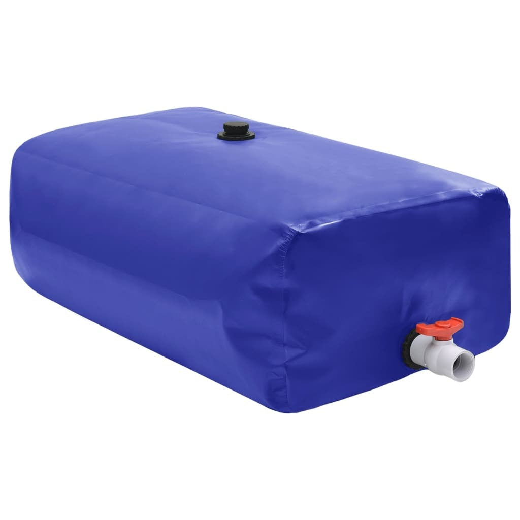 vidaXL Water Tank with Tap Foldable 360 L PVC