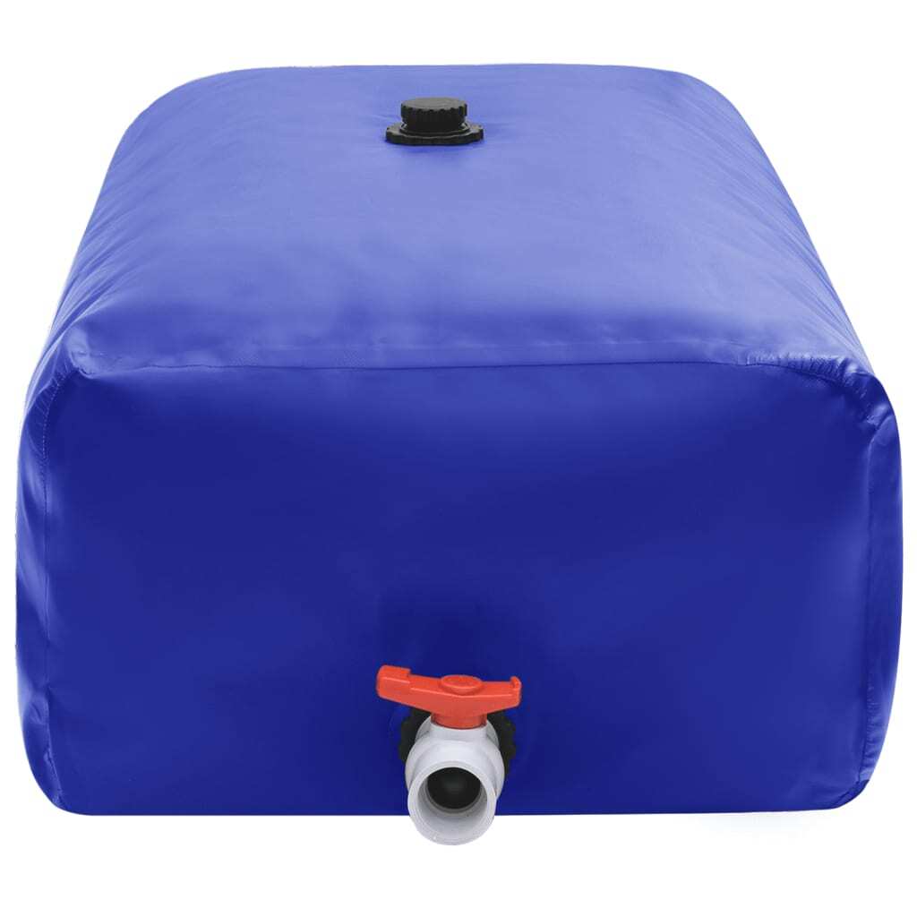 vidaXL Water Tank with Tap Foldable 360 L PVC