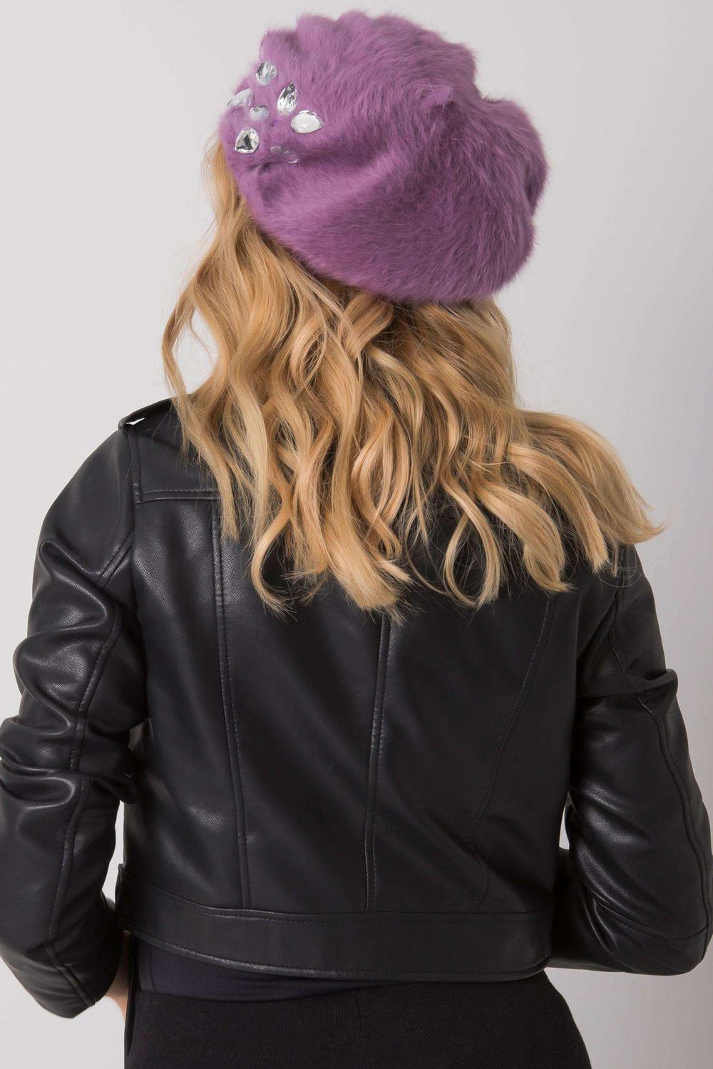 violet - Beret model 161137 AT