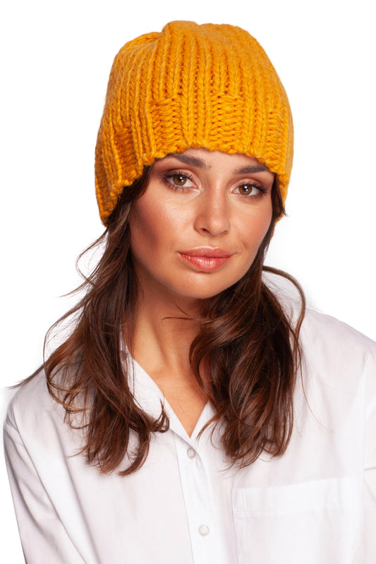 yellow - Cap model 171222 BE Knit