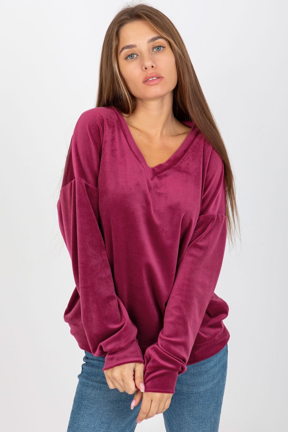 violet - Sweatshirt model 174724 Rue Paris