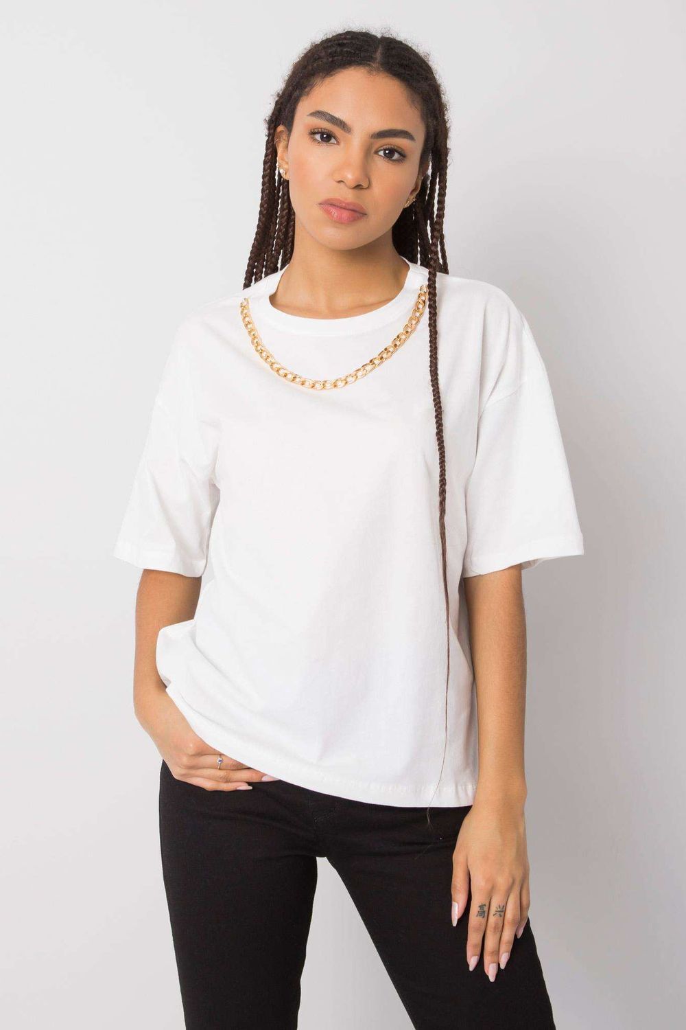 white - T-shirt model 178080 Rue Paris