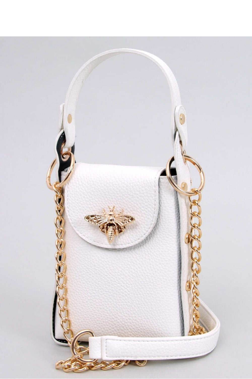 white - Trunk handbag model 179379 Inello