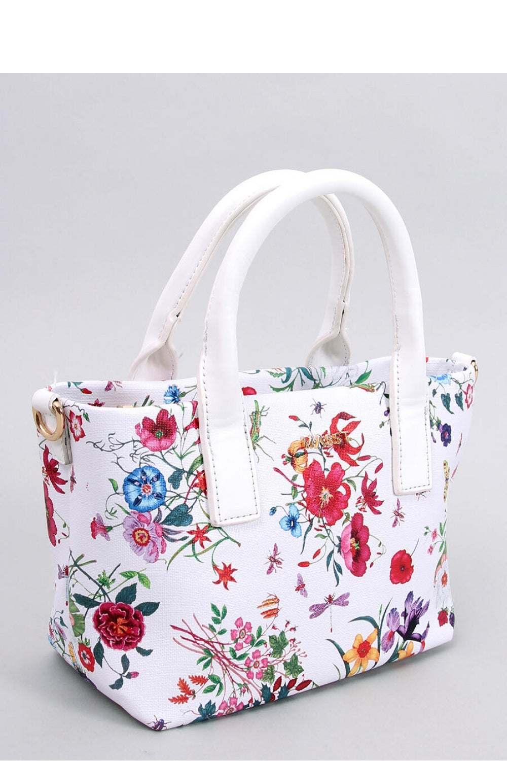 white - Trunk handbag model 180795 Inello