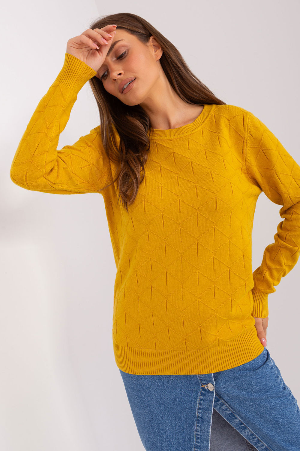 yellow - Jumper model 186561 AT