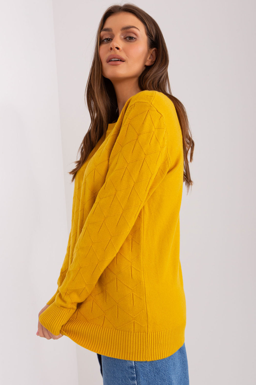 yellow - Jumper model 186561 AT