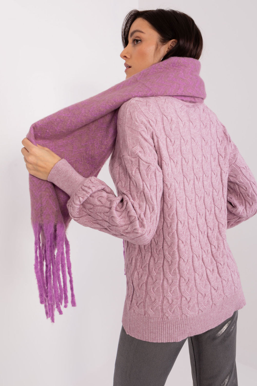 violet - Shawl model 189231 AT