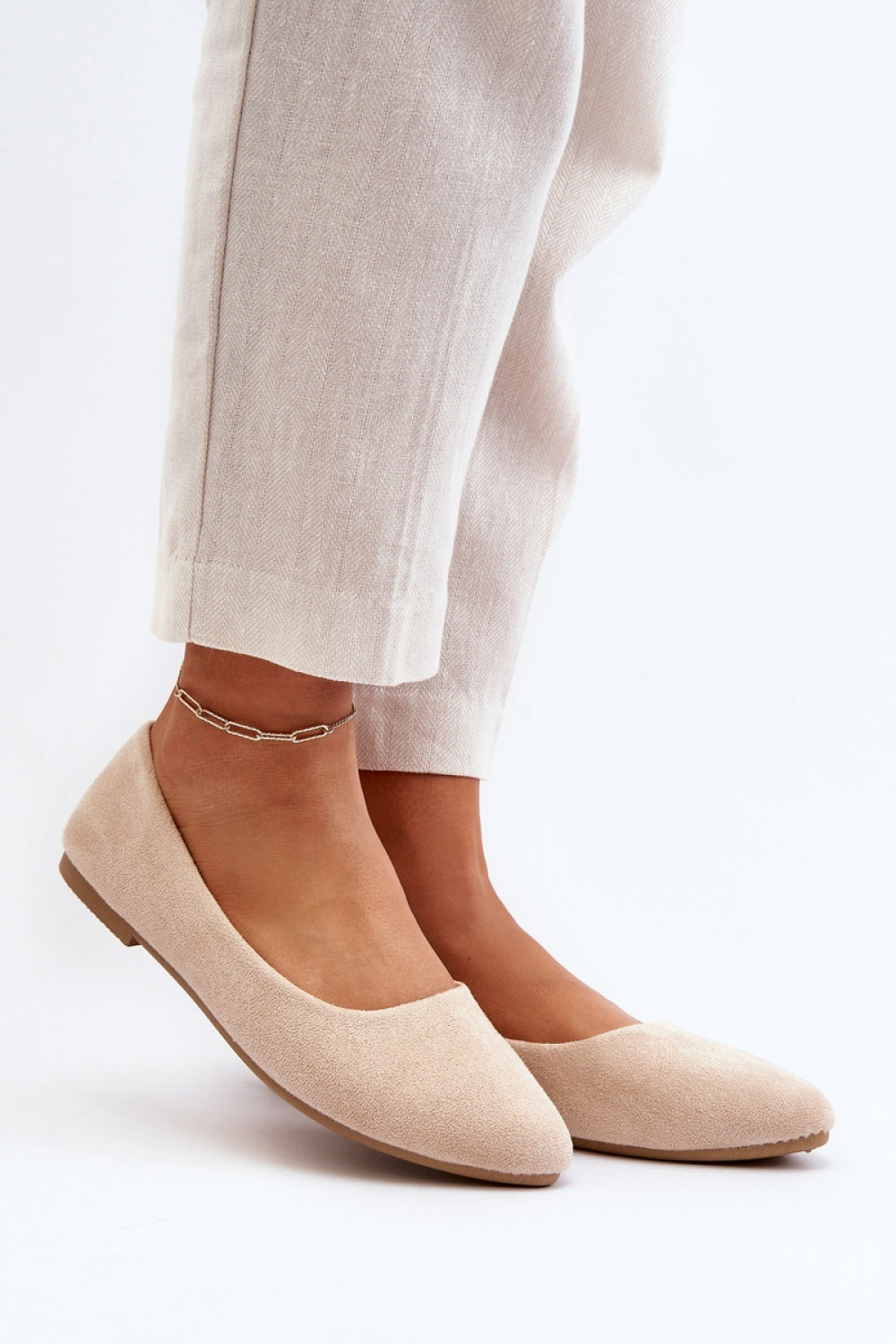 beige - Ballet flats model 194961 Step in style