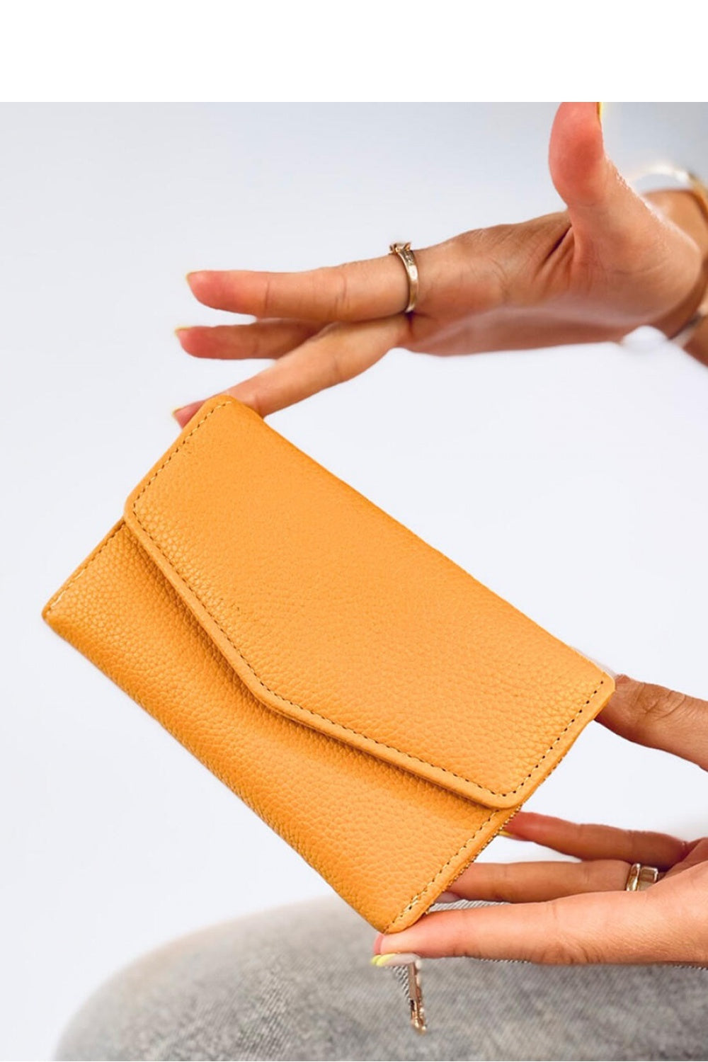 yellow - Women`s wallet model 195071 Inello