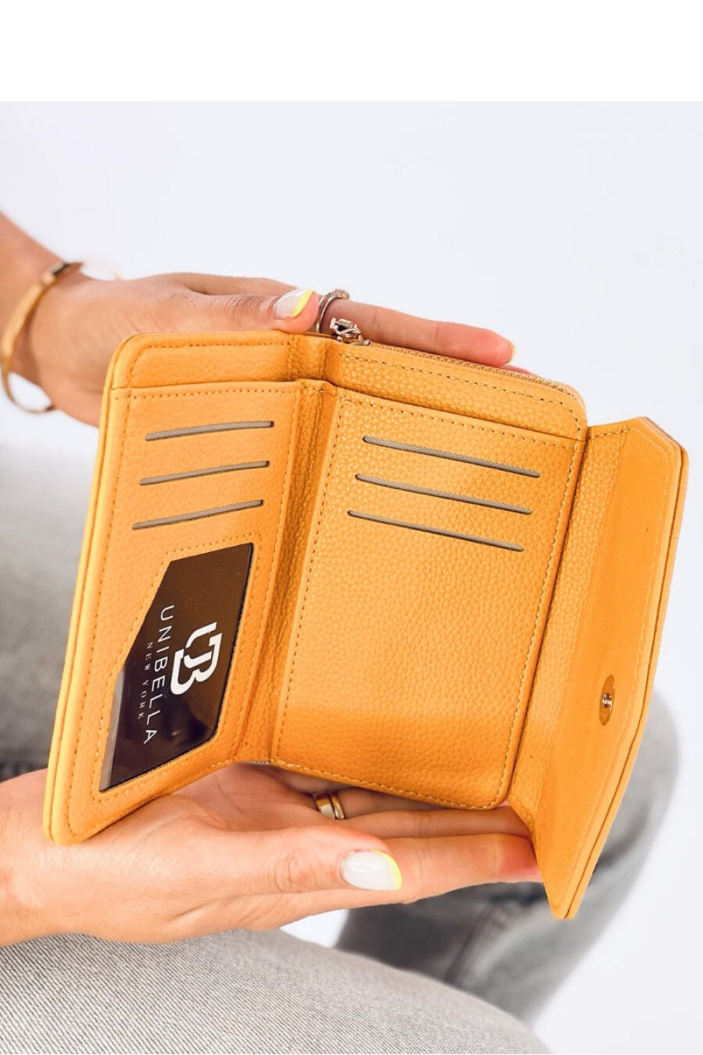 yellow - Women`s wallet model 195071 Inello