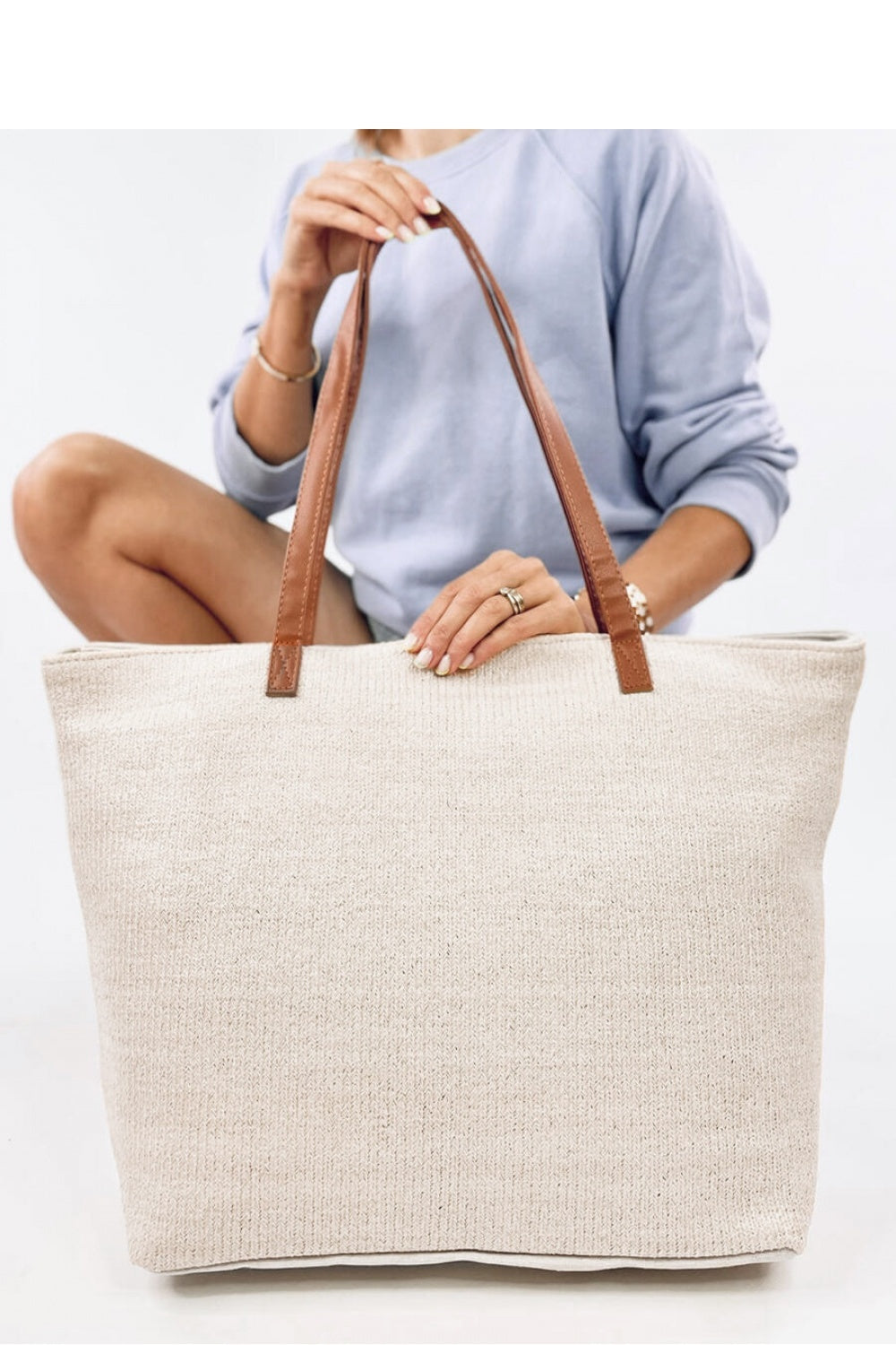 white - Beach bag model 195209 Inello