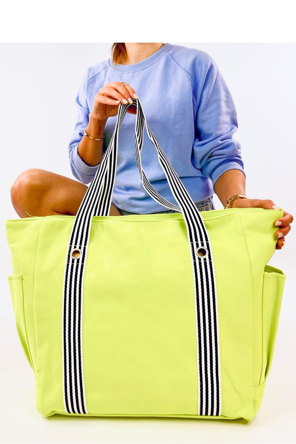 yellow - Beach bag model 195239 Inello