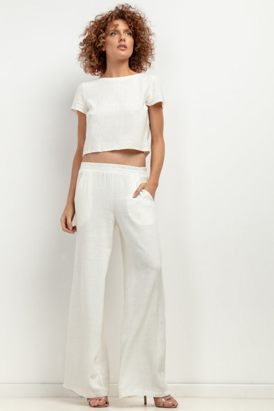 white - Women trousers model 198550 Tessita