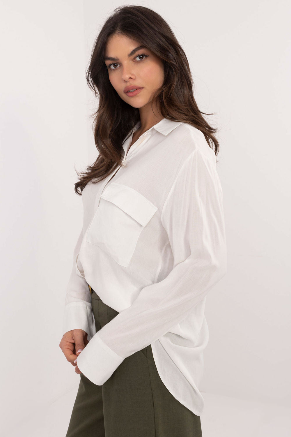 white - Long sleeve shirt model 203019 Lakerta