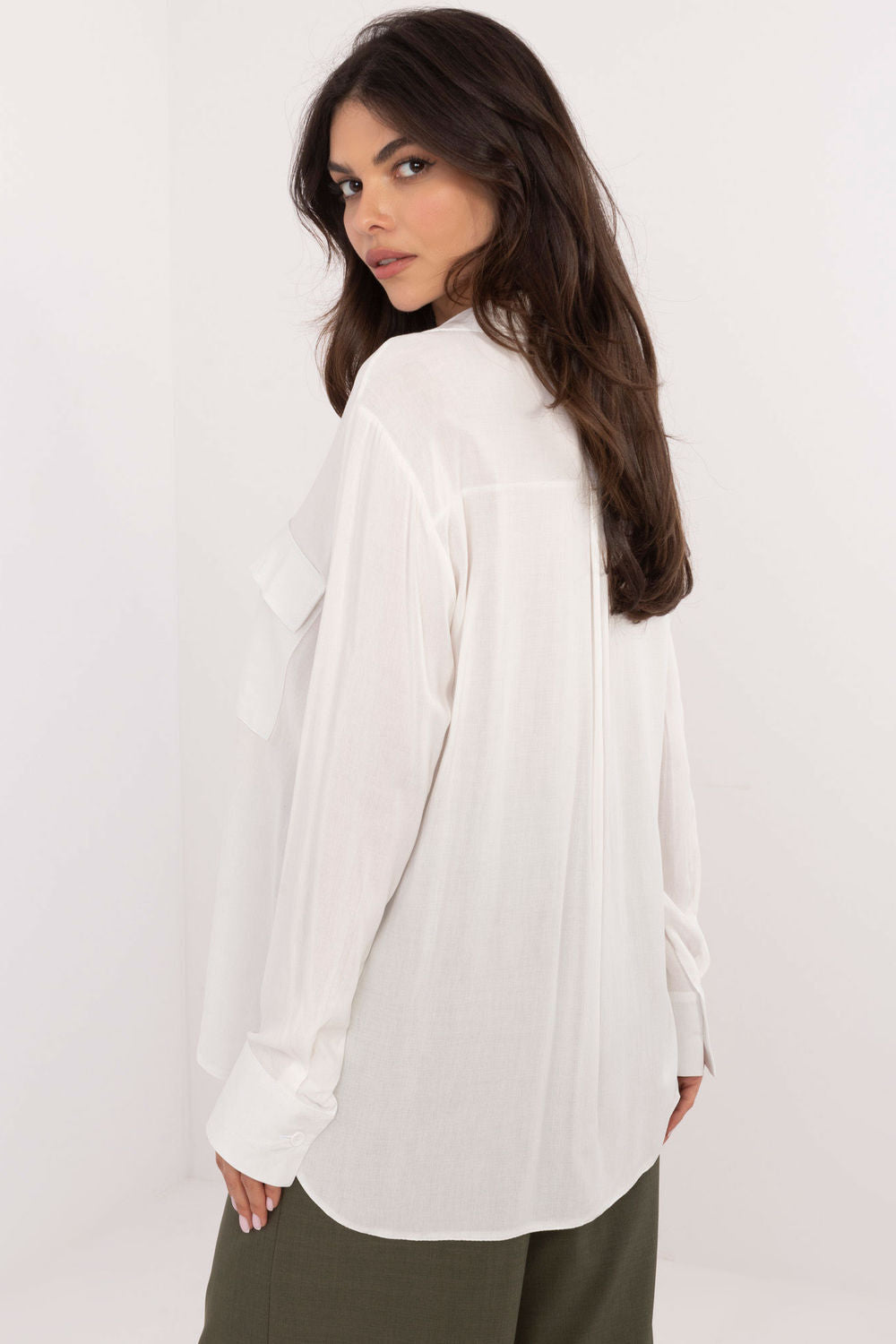 white - Long sleeve shirt model 203019 Lakerta