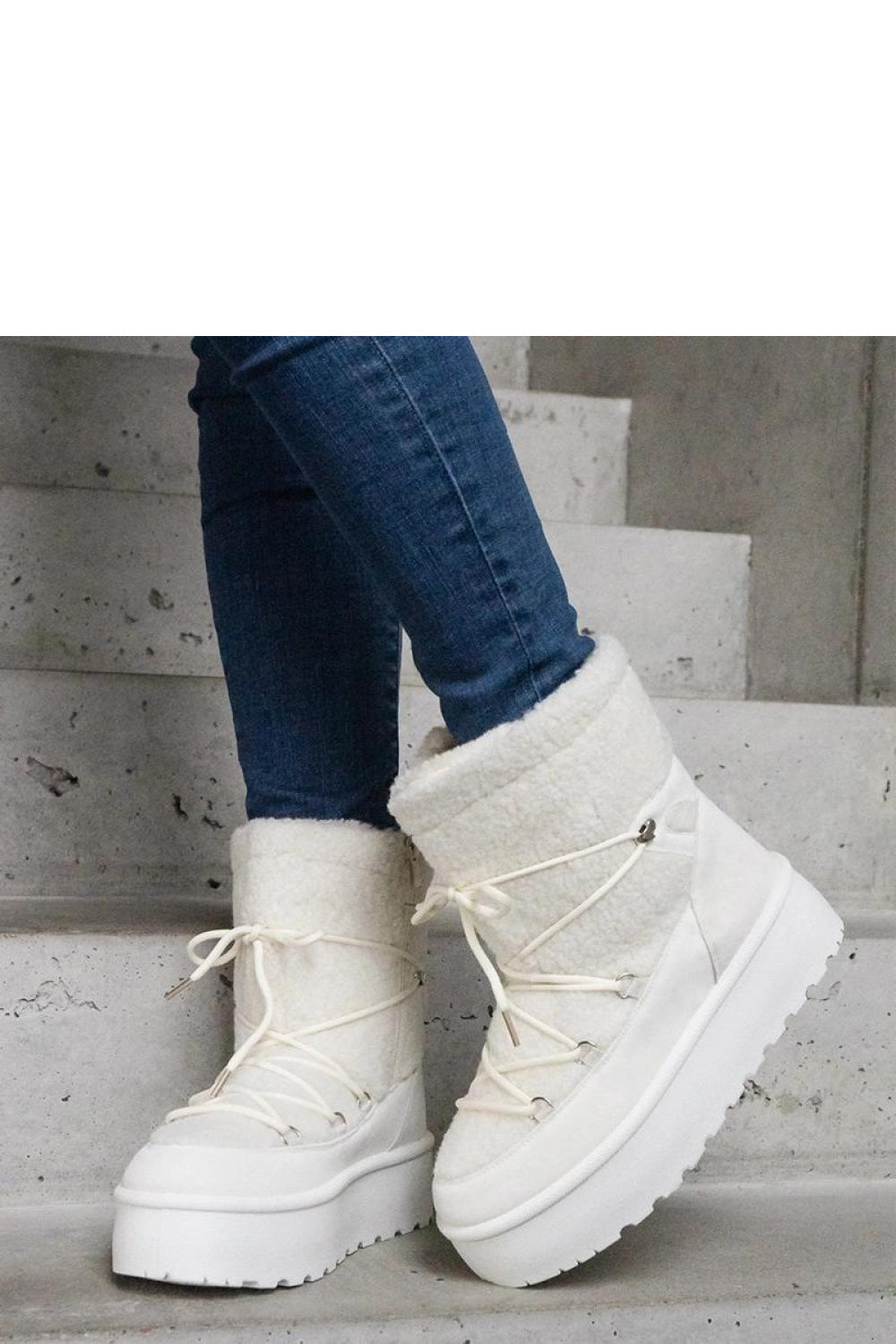 white - Snow boots model 205018 Solea