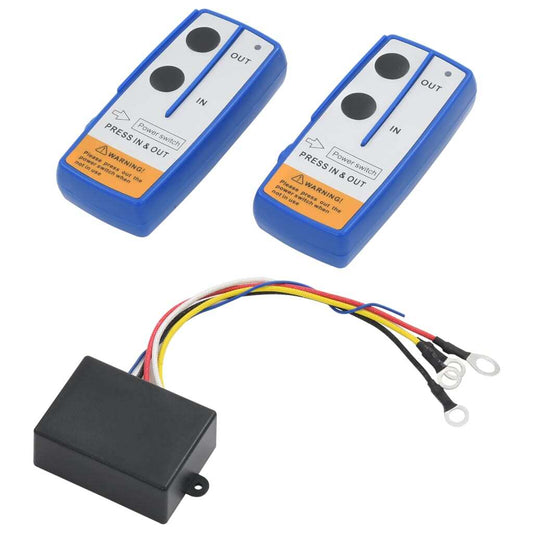 vidaXL Wireless Remote Controls for Winch 2 pcs with Receiver