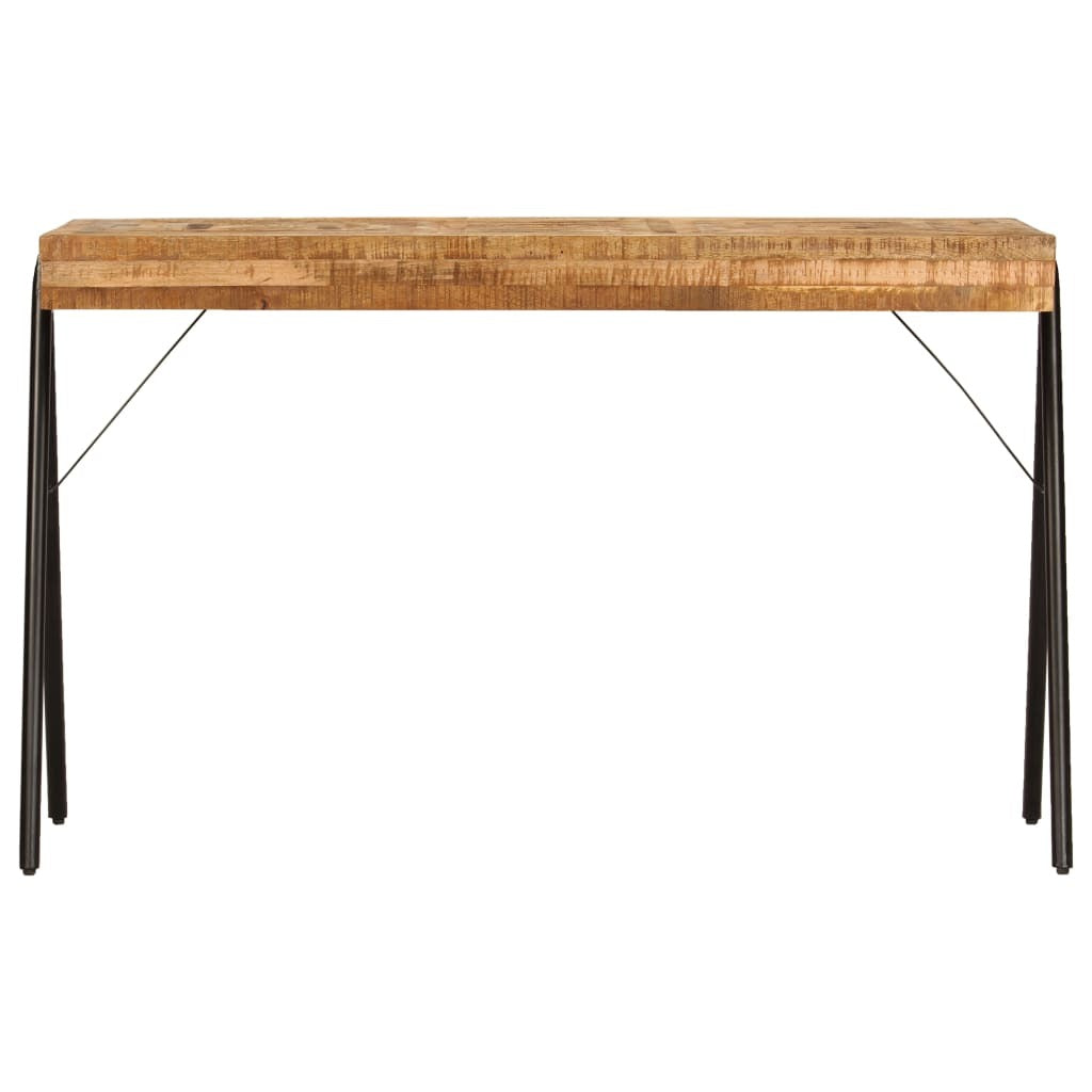 vidaXL Writing Table Solid Mango Wood 118x50x75 cm