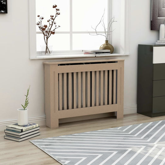 vidaXL Radiator Cover 112x19x81.5 cm MDF