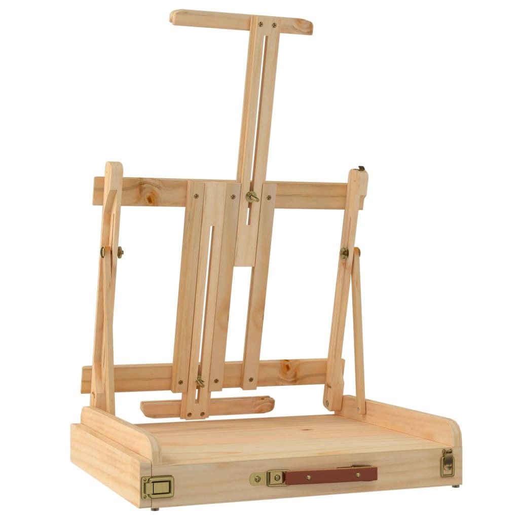 vidaXL Table Easel with Drawer 41.5x37x12 cm Solid Wood Pine