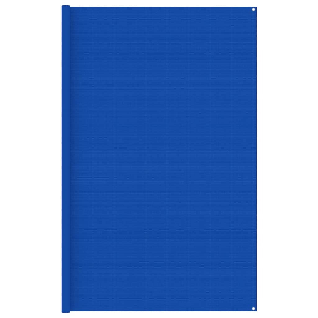 vidaXL Tent Carpet 300x600 cm Blue HDPE