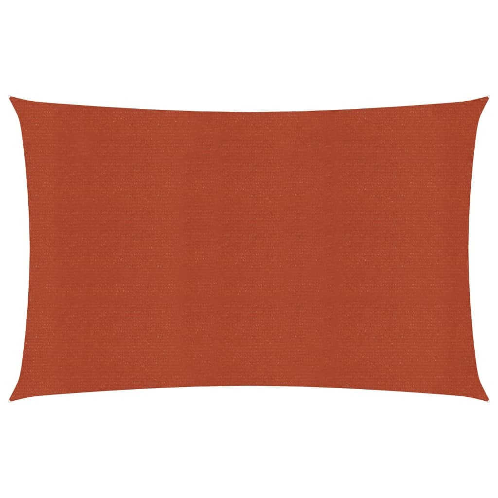 vidaXL Sunshade Sail 160 g/m Terracotta 3x4.5 m HDPE